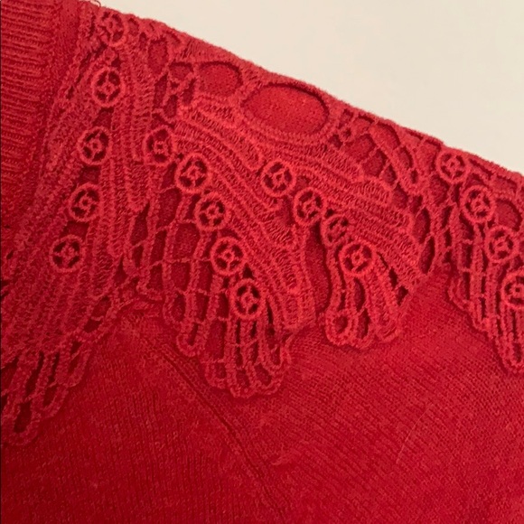 Heritage 1981 red cardigan - Picture 3 of 5